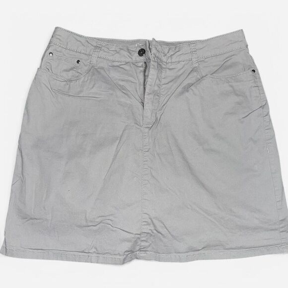 Grey Mini Skort - Picture 4 of 6